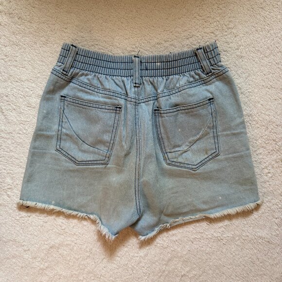 Penshoppe Light Blue Denim Shorts - Picture 3 of 3